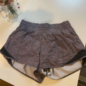 Lululemon hotty hot high rise shorts